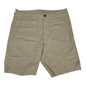 No Boundaries Khaki Shorts‎ Utility Pockets Casual Everyday Brown Size 32
